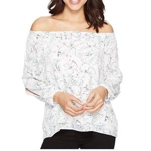 Sanctuary Off Shoulder LS Top Size M
